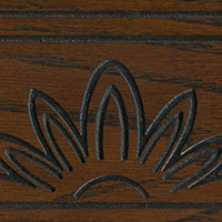 тон 404 орех с черной патиной